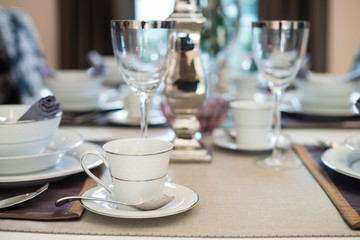 Luxurious dining table