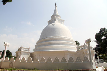 White stupa