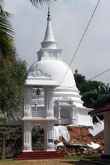 White stupa
