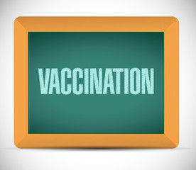 vaccination message illustration design