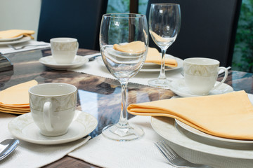 Luxury dining table
