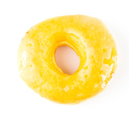 Donut isolated on white background