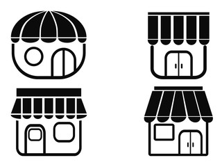 black store icons