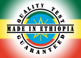 Quality test guaranteed stamp