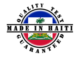 Quality test guaranteed stamp