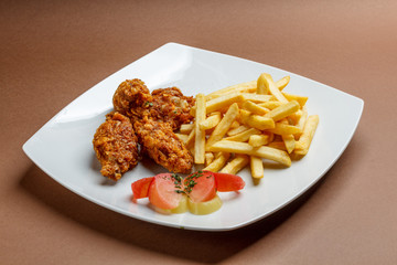 Fried chicken wings