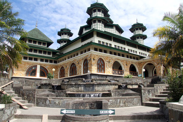 Fountain and mosque