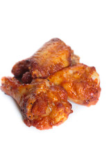 Hot and spicy fried chicken.