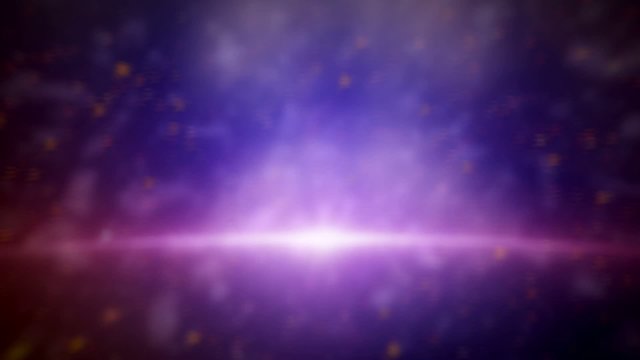 Galaxy Animated with blue background