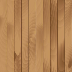 Vector Seamless Wood Plank Texture Background