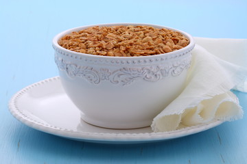 Delicious and healthy granola cereal