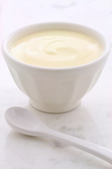 Fresh plain yogurt