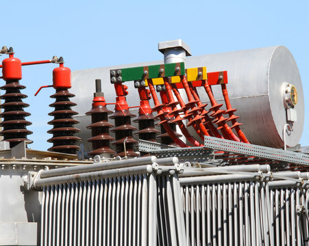 connectors and high-voltage cables of the transformer