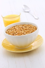 Delicious and healthy granola cereal