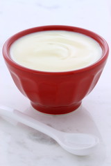 Fresh plain yogurt