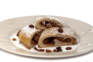 strudel with apples
