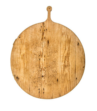 Altes rustikales K&uuml;chenbrett aus Holz