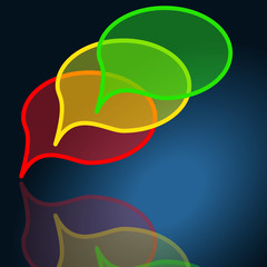 Fototapeta premium Gespraechsentwicklung