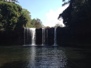 waterfall in Laos