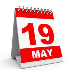 Calendar. 19 May.