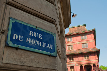 Rue de Monceau à Paris 8ièm