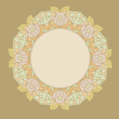 Flower card.