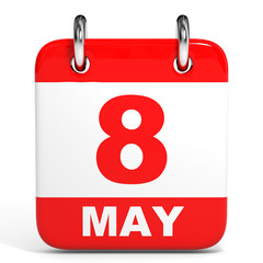 Calendar. 8 May.