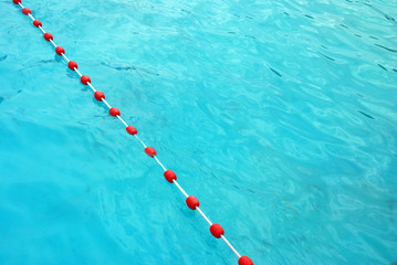 Schwimmbad Absperrband