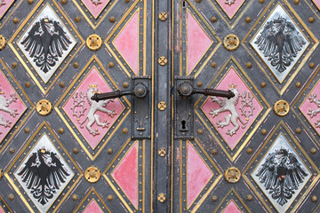 Part of door of the cathedral