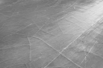 background of ice surface