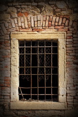 Fototapeta na wymiar ancient window