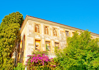 Beautiful old building in Kos island in Greece