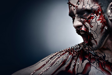 Bleeding scars. © Fisher Photostudio