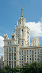 Obraz premium Kotelnicheskaya Embankment Building (1952), Moscow, Russia