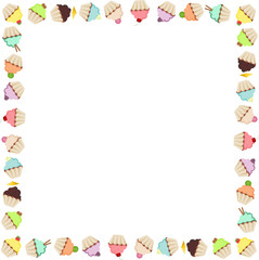 Cupcake Frame