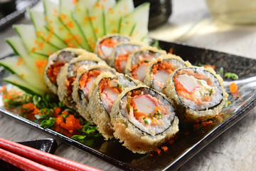 Fried sushi