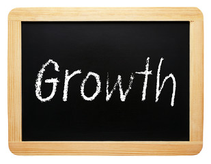 Growth chalkboard