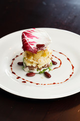 salas with red beans