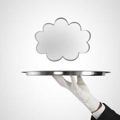 glossy speech bubble