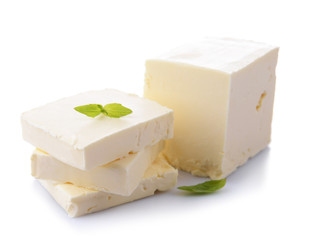 Tasty butter isolated on white