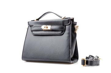 Handbag isolated white background