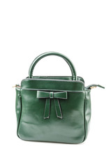 Handbag isolated white background