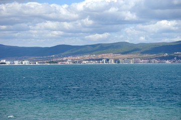 Bay of Sunny beach resort, Bulgaria