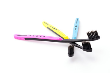 Tooth brush isolated white background