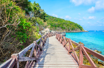 Obraz premium Koh larn beach island at Pattaya Thailand