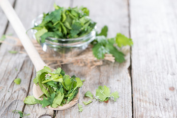 Wooden Spoon with Coriander