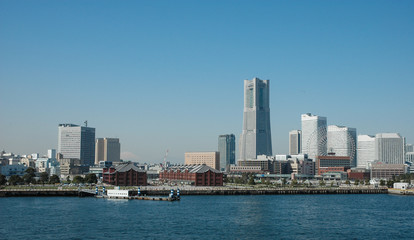 Fototapeta na wymiar Yokohama Skyline - Japan - Tokio