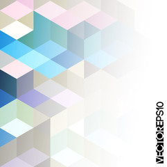 Abstract colorful geometric background