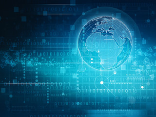 Abstract techno backgrounds for your design