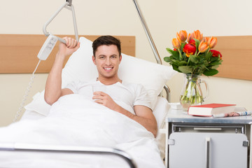 patient im krankenhaus